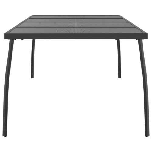 Vrtni stol antracit 200 x 100 x 72 cm od čelične mreže - 200 x 100 x 72 cm 1 Cijena