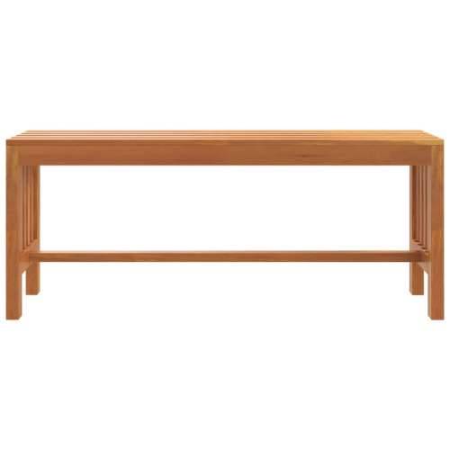 Vrtna klupa 110 cm od masivnog drva eukaliptusa - 110 x 35 x 45 cm 1 Cijena