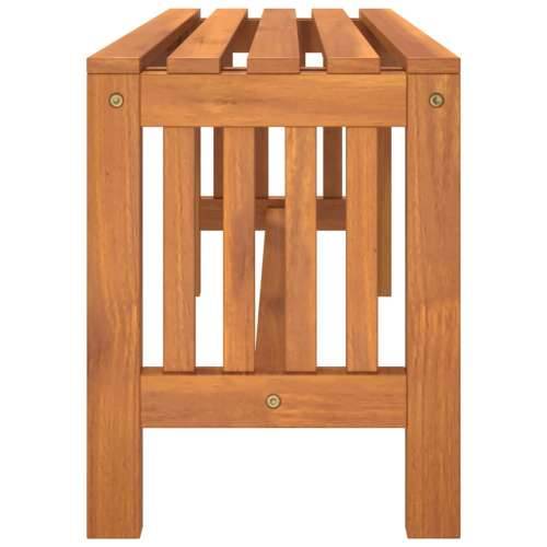Vrtna klupa 110 cm od masivnog drva eukaliptusa - 110 x 35 x 45 cm 1 Cijena