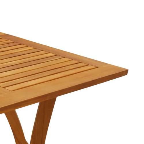 Vrtni stol 110 x 110 x 75 cm od masivnog bagremovog drva - 110 x 110 x 75 cm 1 Četvrtasto Cijena
