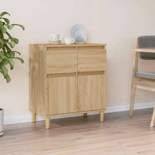 Komoda boja hrasta sonome 60 x 35 x 70 cm od konstruiranog drva - sonoma hrast 1 Cijena