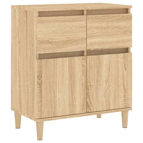 Komoda boja hrasta sonome 60 x 35 x 70 cm od konstruiranog drva - sonoma hrast 1 Cijena