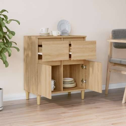 Komoda boja hrasta sonome 60 x 35 x 70 cm od konstruiranog drva - sonoma hrast 1 Cijena