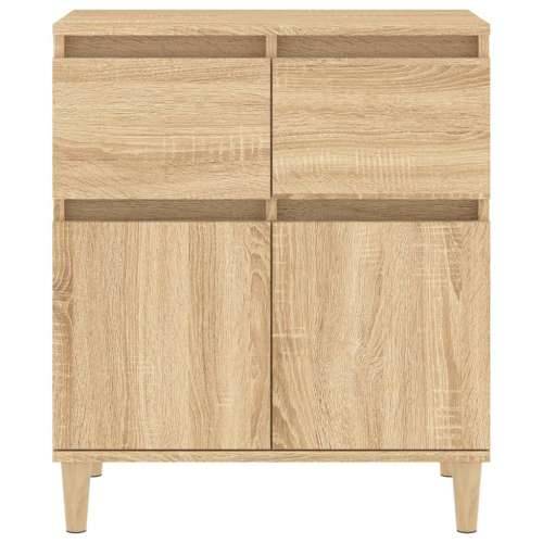 Komoda boja hrasta sonome 60 x 35 x 70 cm od konstruiranog drva - sonoma hrast 1 Cijena