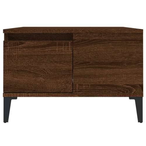 Stolić za kavu boja hrasta 55 x 55 x 36,5 cm konstruirano drvo - Smeđi hrast 1 Cijena