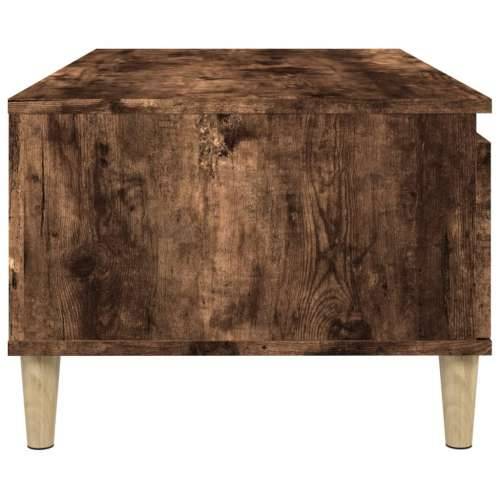 Stolić za kavu boja hrasta 90x50x36,5 cm konstruirano drvo - Dimljeni hrast 1 Cijena