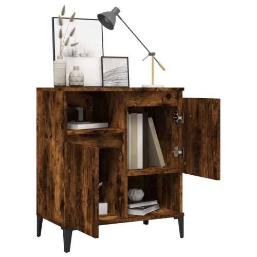 Komoda boja dimljenog hrasta 60 x 35 x 70 cm konstruirano drvo - Dimljeni hrast 1 Cijena