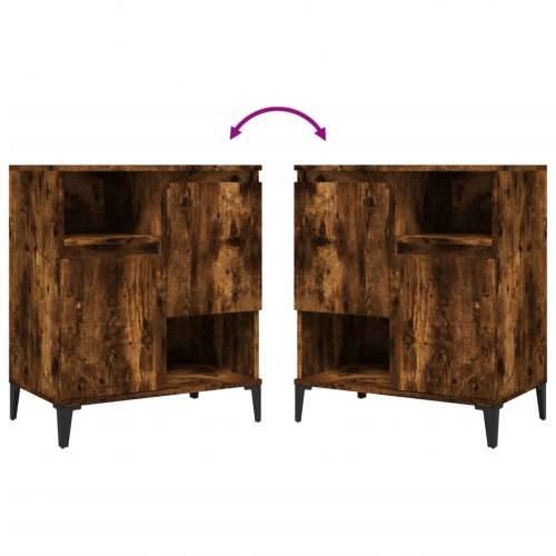 Komoda boja dimljenog hrasta 60 x 35 x 70 cm konstruirano drvo - Dimljeni hrast 1 Cijena