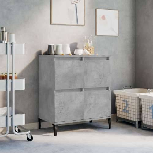 Komoda siva boja betona 60x35x70 cm od konstruiranog drva - Beton siva 1 Cijena
