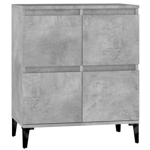 Komoda siva boja betona 60x35x70 cm od konstruiranog drva - Beton siva 1 Cijena