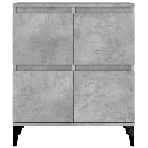 Komoda siva boja betona 60x35x70 cm od konstruiranog drva - Beton siva 1 Cijena
