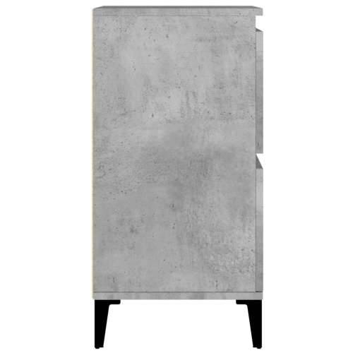 Komoda siva boja betona 60x35x70 cm od konstruiranog drva - Beton siva 1 Cijena