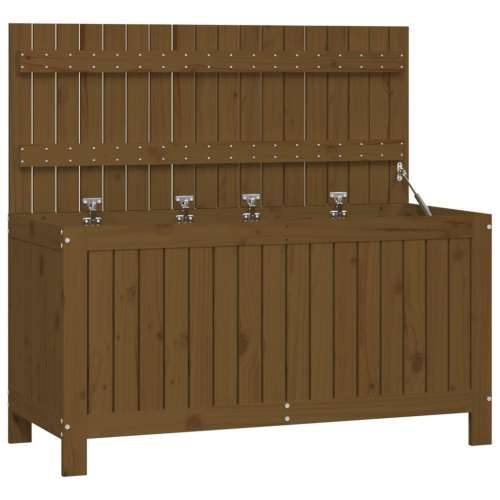 Vrtna kutija za pohranu boja meda 115x49x60 cm od borovine - Smeđa boja bora 115 x 49 x 60 cm Cijena