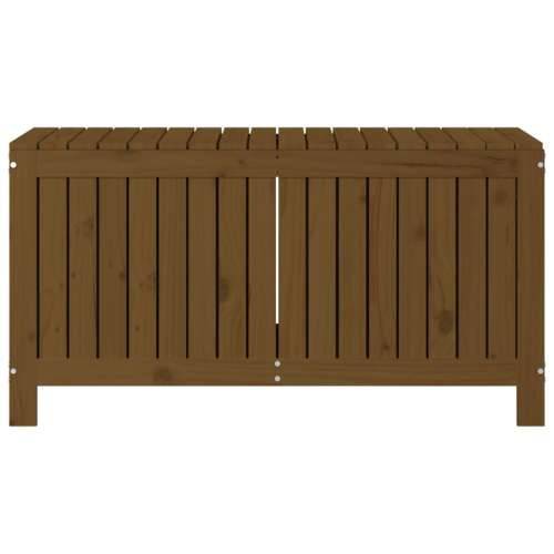 Vrtna kutija za pohranu boja meda 115x49x60 cm od borovine - Smeđa boja bora 115 x 49 x 60 cm Cijena