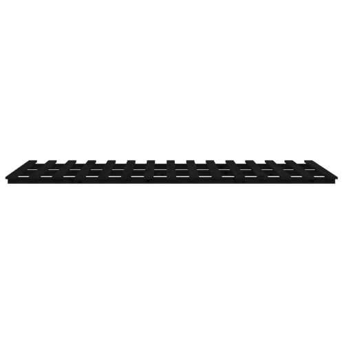Okvir za krevet crni 90 x 200 cm od masivne borovine - Crna 90 x 200 cm Cijena