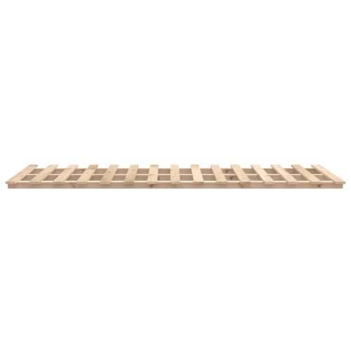 Okvir za krevet 100 x 200 cm od masivne borovine - Prirodna 100 x 200 cm Cijena