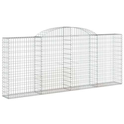 Gabion - Gabion ograde - Gabionska košara s lukom 300x30x120/140 cm pocinčano željezo - 300 x 30 x 120/140 cm 1 Cijena