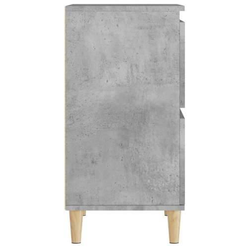 Komoda siva boja betona 60x35x70 cm od konstruiranog drva - Beton siva 1 Cijena