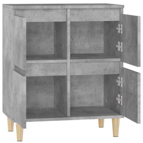 Komoda siva boja betona 60x35x70 cm od konstruiranog drva - Beton siva 1 Cijena