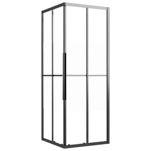 Tuš kabina napola matirana ESG 70 x 70 x 180 cm crna - 70 x 70 x 180 cm napola matirano Cijena