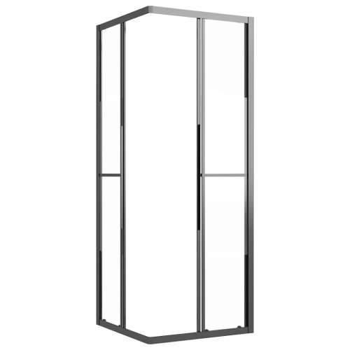 Tuš kabina napola matirana ESG 70 x 70 x 180 cm crna - 70 x 70 x 180 cm napola matirano Cijena