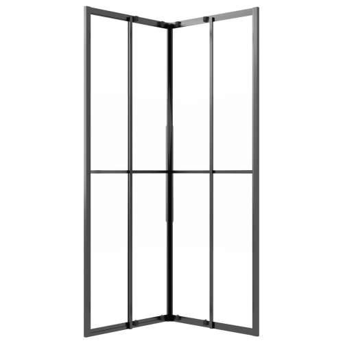 Tuš kabina napola matirana ESG 70 x 70 x 180 cm crna - 70 x 70 x 180 cm napola matirano Cijena