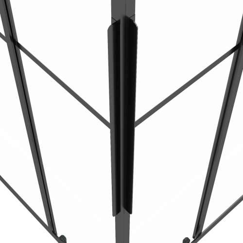 Tuš kabina napola matirana ESG 70 x 70 x 180 cm crna - 70 x 70 x 180 cm napola matirano Cijena