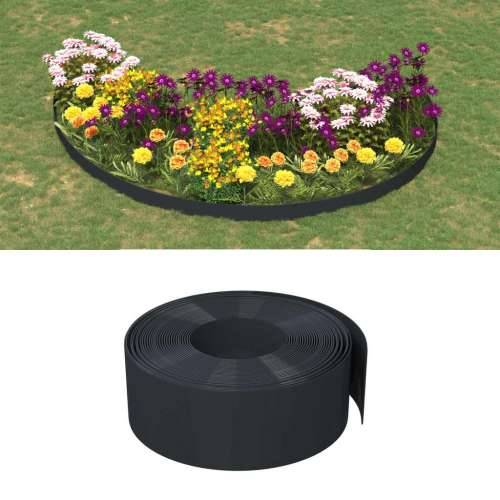 Vrtna ivica crna 10 m 20 cm od polietilena - Crna 10 x 0.2 m 1 Cijena