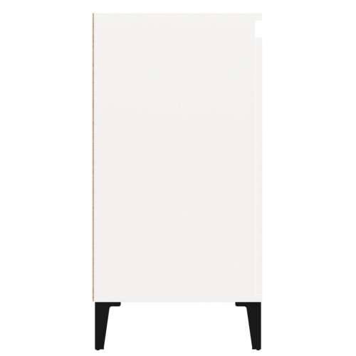 Noćni ormarić sjajni bijeli 40x35x70 cm od konstruiranog drva - Visoko sjajno bijela 1 Cijena