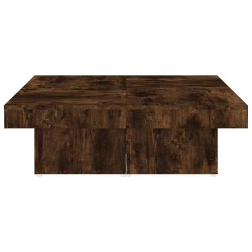 Stolić za kavu boja hrasta 90x90x28 cm od konstruiranog drva - Dimljeni hrast 1 Cijena