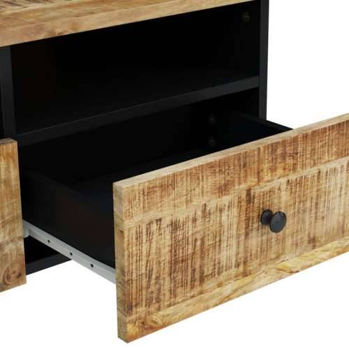 Stolić za kavu 80x54x40 cm od drva manga i konstruiranog drva - Svjetlosmeđa 1 Cijena