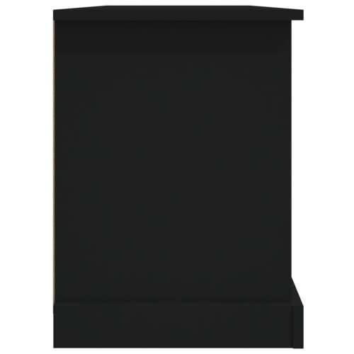 TV ormarić crni 99,5 x 35,5 x 48 cm od konstruiranog drva - Crna 1 Cijena