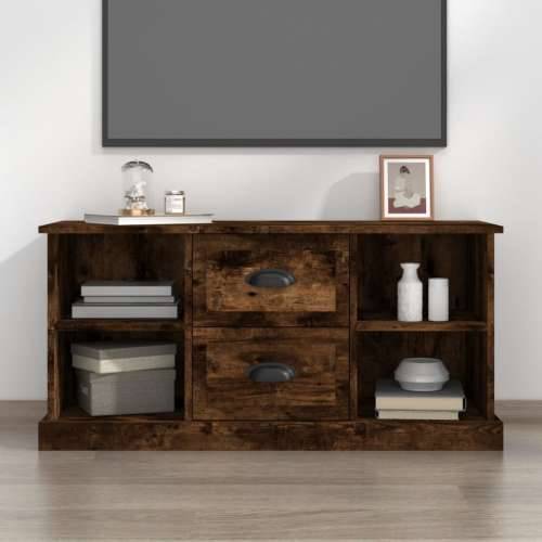 TV ormarić boja hrasta 99,5 x 35,5 x 48 cm konstruirano drvo - Dimljeni hrast 1 Cijena