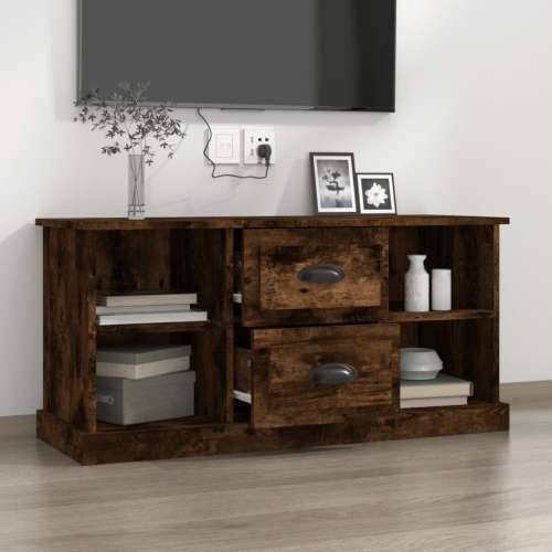 TV ormarić boja hrasta 99,5 x 35,5 x 48 cm konstruirano drvo - Dimljeni hrast 1 Cijena