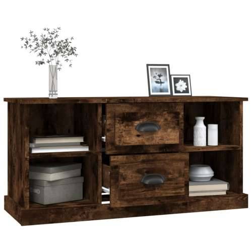 TV ormarić boja hrasta 99,5 x 35,5 x 48 cm konstruirano drvo - Dimljeni hrast 1 Cijena