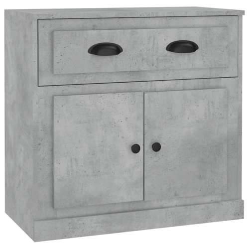 Komoda siva boja betona 70x35,5x67,5 cm od konstruiranog drva - Beton siva 1 Cijena