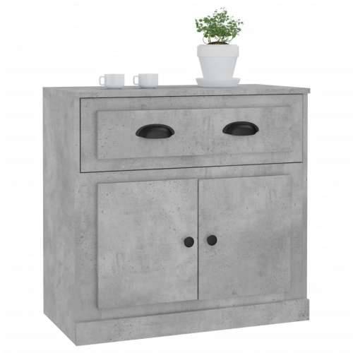 Komoda siva boja betona 70x35,5x67,5 cm od konstruiranog drva - Beton siva 1 Cijena