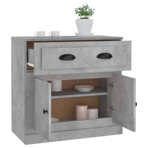 Komoda siva boja betona 70x35,5x67,5 cm od konstruiranog drva - Beton siva 1 Cijena