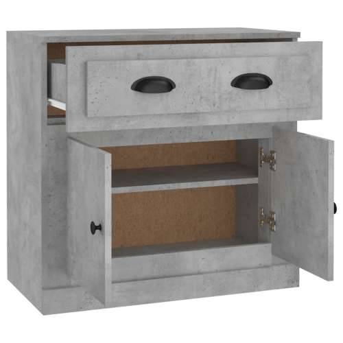 Komoda siva boja betona 70x35,5x67,5 cm od konstruiranog drva - Beton siva 1 Cijena