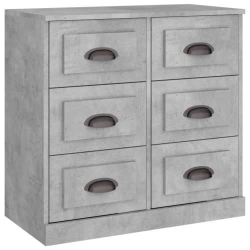 Komoda siva boja betona 70x35,5x67,5 cm od konstruiranog drva - Beton siva 1 Cijena