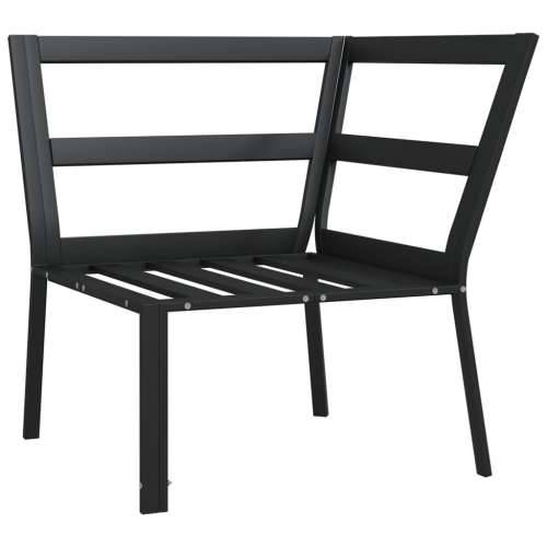 Vrtna stolica s jastucima boje pijeska 76 x 76 x 79 cm čelična - Pijesak 2 Cijena