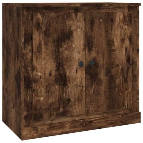 Komoda boja dimljenog hrasta 70x35,5x67,5 cm konstruirano drvo - Dimljeni hrast 1 Cijena