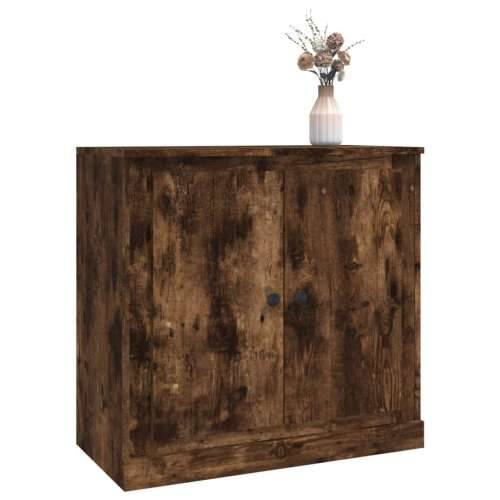 Komoda boja dimljenog hrasta 70x35,5x67,5 cm konstruirano drvo - Dimljeni hrast 1 Cijena
