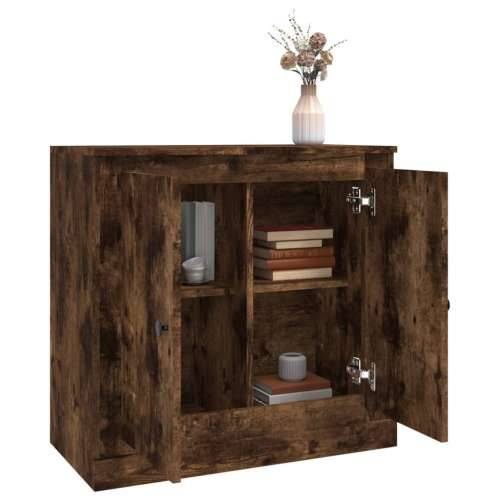 Komoda boja dimljenog hrasta 70x35,5x67,5 cm konstruirano drvo - Dimljeni hrast 1 Cijena