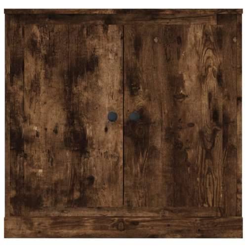 Komoda boja dimljenog hrasta 70x35,5x67,5 cm konstruirano drvo - Dimljeni hrast 1 Cijena