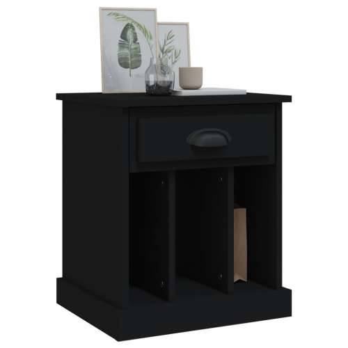 Noćni ormarići 2 kom crni 43 x 36 x 50 cm - Crna 2 Cijena