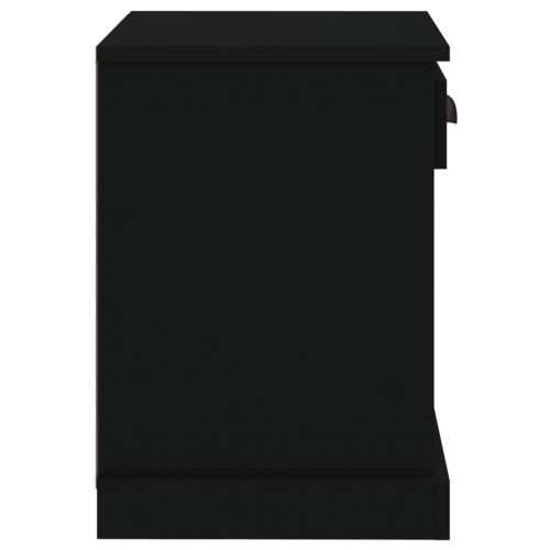 Noćni ormarići 2 kom crni 43 x 36 x 50 cm - Crna 2 Cijena