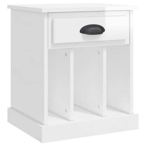 Noćni ormarići 2 kom visoki sjaj bijeli 43 x 36 x 50 cm - Visoko sjajno bijela 2 Cijena