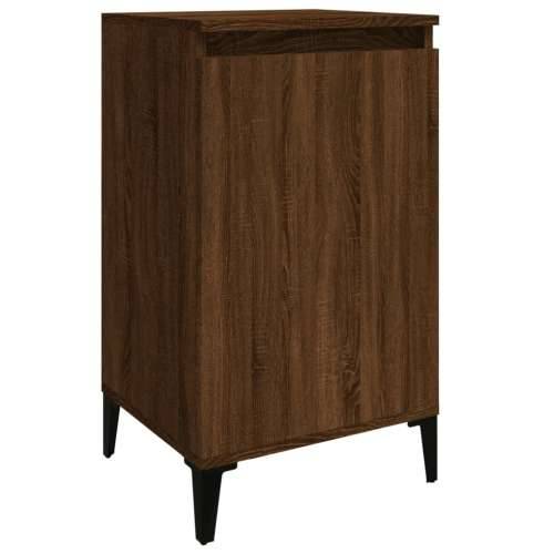 Noćni ormarići 2 kom boja hrasta 40x35x70 cm konstruirano drvo - Smeđi hrast 2 Cijena