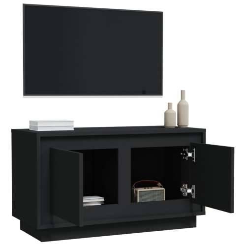 TV ormarić crni 80 x 35 x 45 cm od konstruiranog drva - Crna 1 Cijena